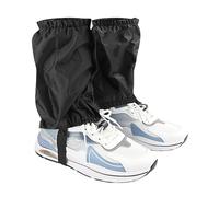 Vilgftyiet Ghette da sci corte per uomo e donna, impermeabili, in poliestere, con elastico regolabile e bottoni automatici, protezioni per i piedi da neve traspiranti per escursionismo, racchette da