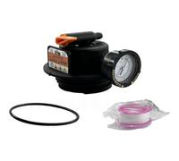 Vilgftyiet Gruppo valvola di sfogo aria manuale 2420MAR2 per Hayward Pro-Grid e Swim Clear Pool Filters, valvola di rilascio in plastica per protezione da sovra-pressurizzazione, 1 set