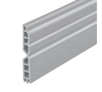 Vilgftyiet Guarnizione paraspifferi extra spessa in TPE per protezione dal suono e dal vento, efficiente dal punto di vista energetico, per porte interne, rotolo da 1 m, bianco/grigio/marrone/nero