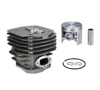 Vilgftyiet Kit cilindro pistone da 45 mm per motosega Husqvarna 154 154XP 254 254XP, costruzione in acciaio, prestazioni del motore migliorate, facile installazione