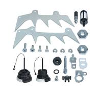 Vilgftyiet Kit di parti per motosega Stihl 046 MS460 MS461 - Spike per cani da abbattimento, regolatore catena, tappo carburante, tappo olio, filtri, dadi a barra, bulloni e viti (set da 16 pezzi)