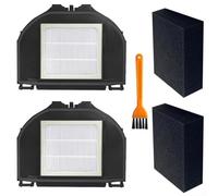 Vilgftyiet Kit di ricambio per filtro RV2310AE, include 2 filtri + 2 filtri + 2 filtri in spugna + 1 spazzola per la pulizia