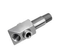 Vilgftyiet Kit di ricambio per sensore di pressione dell'olio in acciaio inox, adattatore filettato per spruzzatori elettrici airless Graco ProX21, ProX17 e ProX19, 6 x 3 x 5 cm, argento