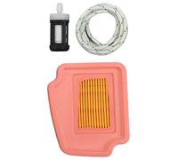 Vilgftyiet Kit di riparazione filtro aria per modelli KM94 KM94R KM94RC SP92, include 1 filtro aria e filtro carburante, pezzo di ricambio compatibile con 4149 141 0300