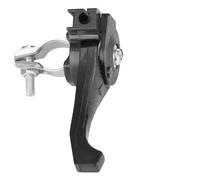 Vilgftyiet Leva a farfalla per tosaerba per manubri da 23-27 mm, valvola di controllo in plastica e metallo resistente, compatibile con tosaerba a spinta e trattori da giardino, colore nero