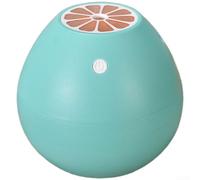 Vilgftyiet Mini umidificatore USB a forma di frutta per casa, ufficio, auto, diffusore portatile per aromaterapia con luce notturna fredda, a basso rumore 36 dB, blu nuvola 12 x 12 x 10,7 cm (blu)