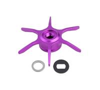 Vilgftyiet Oplet - Ruota in lega di alluminio, compatibile con sistema di scarico a sei stelle, diametro 65 mm, design leggero da 6,5 g, confezione da 1 (colori variabili)