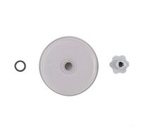 Vilgftyiet P05425 Flowclear Tappo di ricambio per filtro piscina, con bocchetta dell'aria integrata e guarnizione, misura esatta per sistemi di filtraggio Flowclear in plastica, 10 x 10 x 5 cm