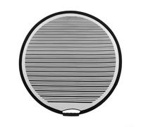 Vilgftyiet Pannello riflettente pieghevole per ammaccature, rotondo, 80 cm, per pdr Light Board per rimozione automatica delle ammaccature, strumento in panno robusto con borsa per il trasporto, nero