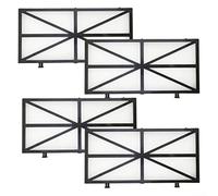 Vilgftyiet Per filtri robot pulitori DOLPHIN - Confezione da 4 compatibili con DX6/TRITON/Edge/Wave 75 (27,7 x 13,2 cm)