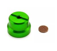 Vilgftyiet Per Shimano SLX DC Baitcast Reel Half Moon Cap Gauge - Lega di alluminio Reel Wire Gauge Nut, 1-Set per mulinelli da pesca a goccia d'acqua verde