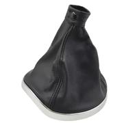 Vilgftyiet Pomello del cambio in pelle ricambio per Lancia Ypsilon 843 (2003-2011) - OEM 735442310, nero, Direct Fit