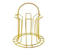 Vilgftyiet Portabicchieri in acciaio inox per bicchieri - Rack sottosopra per asciugatura e stoccaggio, organizer salvaspazio per cucina e bar, supporto in acciaio inox 304 resistente alla ruggine