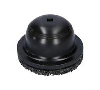 Vilgftyiet Pulitore per mozzo ruota 90-150 mm, accessorio professionale per smerigliatrice da 1/2", per rimozione della ruggine automobilistica, strumento per la pulizia della polvere dei freni