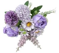 Vilgftyiet Rose artificiali in seta, 30 cm | Crea composizioni floreali naturali con rose di seta realistiche e rami flessibili pieghevoli.