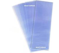 Vilgftyiet Sacchetti termorestringenti in PVC, coperture protettive trasparenti per telecomandi, condizionatori d'aria ed elettronica, confezione da 10, 6,25 cm x 8 cm