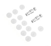 Vilgftyiet Set con valvola galleggiante e tappo per pentola a pressione elettrica, 2,5 l, 2 valvole e 12 guarnizioni per una cottura sicura ed efficiente