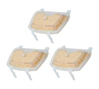 Vilgftyiet Set di 3 filtri dell'aria di ricambio per motoseghe Stihl MS171, MS181, MS211 e modelli compatibili (1139 007 1800)
