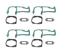 Vilgftyiet Set di 4 guarnizioni per marmitta per Husqvarna serie 362 365 371 371XP 372XP, ricambio per serie 503 62 72-01 503 90 99-01 503 77 59-01
