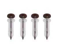 Vilgftyiet Set di 4 spargitori portatili per sementi e fertilizzanti da giardino, piccoli attrezzi da giardinaggio per piantare e curare il prato