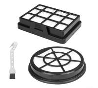 Vilgftyiet Set di filtri di ricambio per Bosch serie BBZ152EF BGC05 BGS05, include filtro di protezione motore, filtro di scarico e spazzola, compatibile con BGC05A220A BGC05A322 BGC05A320