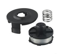 Vilgftyiet Set di testine per decespugliatore in nylon, con copertura per bobina e molla di compressione, per DUR181 DUR141 UR180D - 8,3 m, diametro 1,6 mm, cambio rapido della linea, taglio