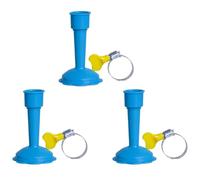 Vilgftyiet Spruzzatore da cucina rotante con ugello regolabile e doppio soffione doccia a risparmio idrico per rubinetto, confezione da 3