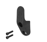 Vilgftyiet Staffa a gancio anteriore per scooter elettrico Xiaomi 5/5max/5pro, compatibile con Xiaomi serie 5, PC nero e accessori in lega di alluminio, capacità di carico 3 kg, installazione senza