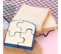 Vilgftyiet Stampo per sandwich senza BPA, per bambini, in plastica, per pane tostato e crosta di pane, per pranzi fai da te, feste e picnic (4)