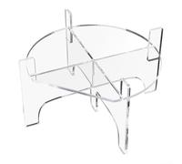 Vilgftyiet Supporto per dispenser di bevande in acrilico per interni ed esterni, intrattenimento, design elegante e moderno, facile da pulire, resistente al calore, 176 cm, 2010 cm (17 x 6 cm)
