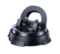 Vilgftyiet Supporto per telefono da auto Supporto da cruscotto girevole a 360 ° Supporto mobile versatile Ventosa Tecnologia di presa regolabile Funzionamento con una sola mano per la navigazione ABS