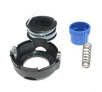 Vilgftyiet Testina per decespugliatore compatibile con T25B T25BB 589873201 per modelli elettrici 115iL 136LiC 520iRX Kit di montaggio bobina di ricambio con coperchio a molla