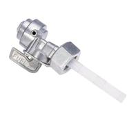 Vilgftyiet Valvola di chiusura del carburante Pompa del serbatoio Interruttore di ricambio per generatore cinese 168F 170F 173F 177F 182F 188F 190F modelli, filettatura 16 mm x 1,5 mm, dado esagonale