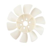 Vilgftyiet Ventilatore di trasmissione M110320 Parte trattore prato bianco | Fornisce un raffreddamento efficiente e un flusso d'aria regolabile al surriscaldamento del motore del trattore da prato.