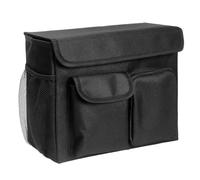 Vilgftyiet Walker Bag per sedie a rotelle e scooter mobilità, spazioso contenitore con tasche laterali, facile accesso, nero