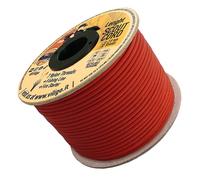 VILIGO Scout Cord - Paracord in Nylon, Contiene 1 Lenza da Pesca ed 1 Filo di Juta infiammabile - Corda da Campeggio per Tende ed Escursionismo, Corda di Sopravvivenza (15 m, Ruby)