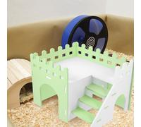 Villa a doppio strato per nascondiglio per criceti, piccoli animali, con ,