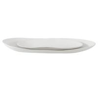 Villa Altachiara Akira, svuotatasche ovale bianco 57,5x19,5 cm - 9128 Akira, svuotatasche ovale bianco 57,5x19,5 cm - 9128