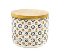 Villa Altachiara Barattolo Cucina In Porcellana, Piccolo, Ideale Per Zucchero, Spezie E Biscotti, Design Elegante E Funzionale, Accessori Cucina, Collezione Cera D’Api