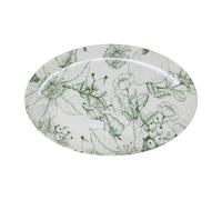 Villa Altachiara Piatto da portata ovale in ceramica 40x25cm