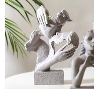 Villa Altachiara Scultura bacio Love Affair in poliresina