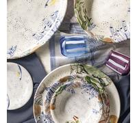 Villa Altachiara Servizio 18 piatti Ponza in ceramica sottosmalto