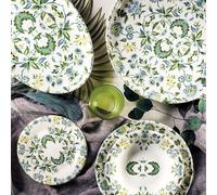 Villa Altachiara Servizio di 18 piatti in ceramica sottosmalto