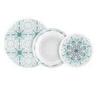 VILLA ALTACHIARA Servizio Piatti Porcellana Set 18PZ per 6 Persone ATRANI Tiffany