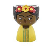 VILLA ALTACHIARA VASO COPRIVASO PORTA PIANTE FRIDA GIALLO CERAMICA