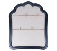 Villa d'Este Home Tivoli 1996 Cornice porta foto da muro in legno MDF, 2 fili in corda di lino e mollette, bordo smerlato, nero, Memories