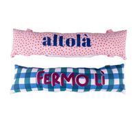 Villa d'Este Home Tivoli 1996 Set 2 Pesi Ferma Stendino More Amor, in Poliestere e Sabbia, Sfoderabile con Chiusura Lampo, Multicolor, 48 x 12 cm