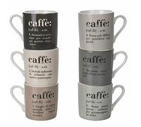 Villa d'Este Home Tivoli 5906603, Victionary Classic Set 6 tazzine caffè in new bone china 90 ml