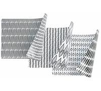 Villa d'Este Home Tivoli Afro Set 6 Tovagliette double face 45x30 cm in pvc