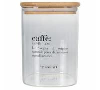Villa d'Este Home Tivoli Barattolo caffè 1 L in vetro, coperchio in bambù, Victionary
